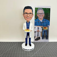 Custom Doctor Bobblehead Cook.