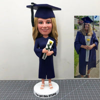 Custom Graduate Bobblehead.