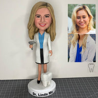 Custom Medical Doctor Bobblehead Figurine.