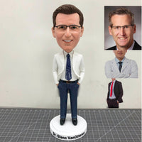 Custom Personalized Business Bobbleheads.
