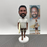 Custom Surfing Bobblehead - Get Bobble Head