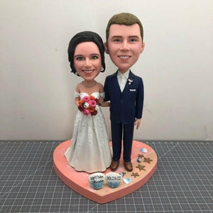 Custom Couple Bobbleheads & Wedding Cake Toppers - Get Bobble Head