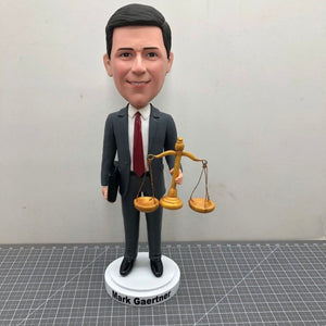 Custom Lawyer and Judge Bobblehead Figurine - Get Bobble Head